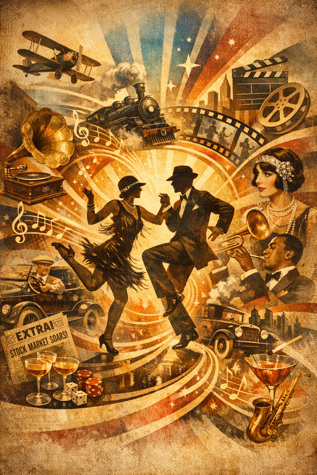 1920s Collage